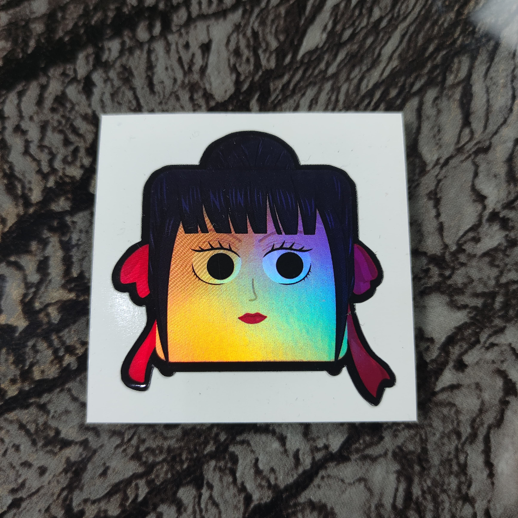 

Stiker Hologram One Piece O-Kiku Square