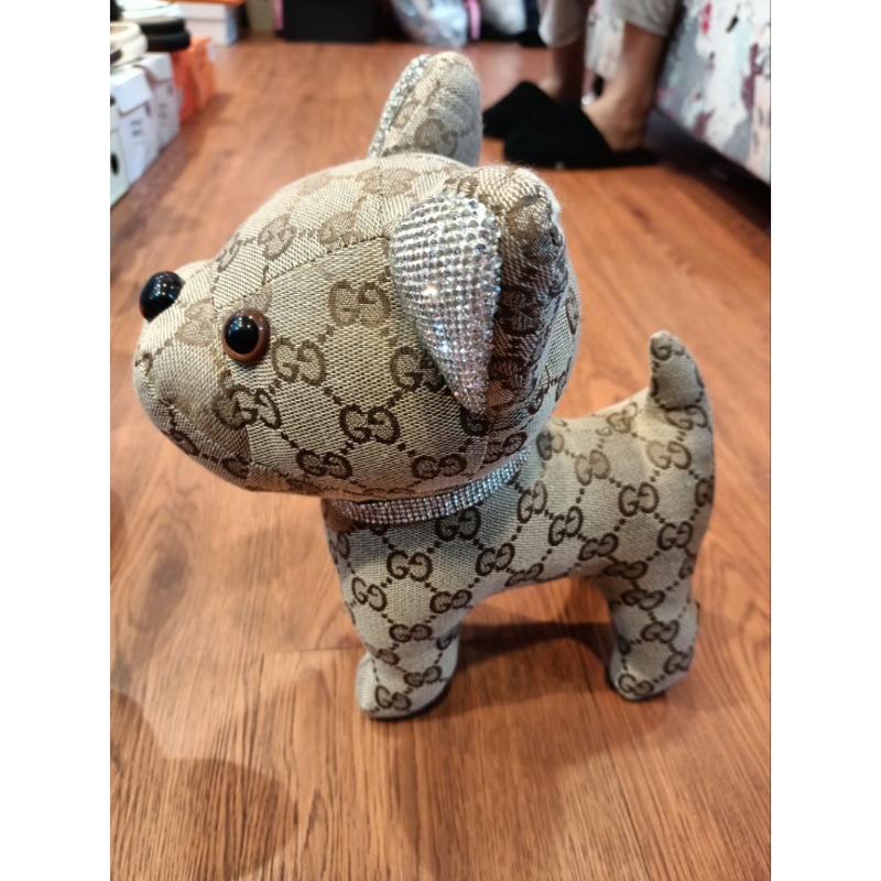 boneka anjing bulldog