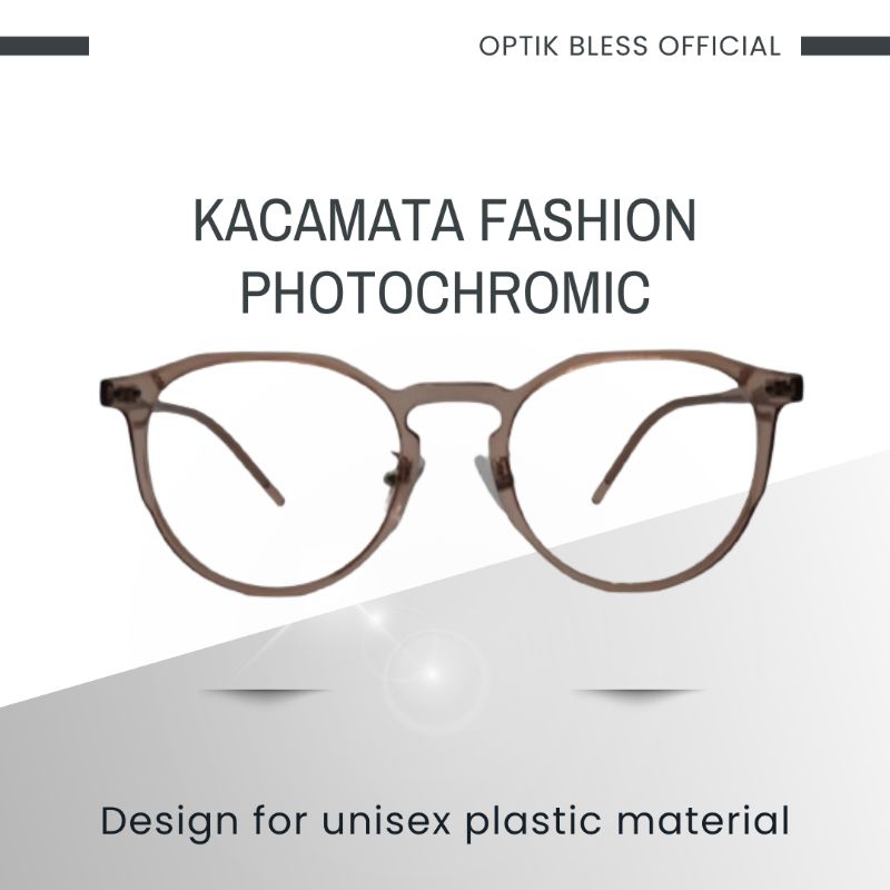 Optik Bless - Carolin Series - Kacamata Wanita - Kacamata Bluecromic - Kacamata Photocromic
