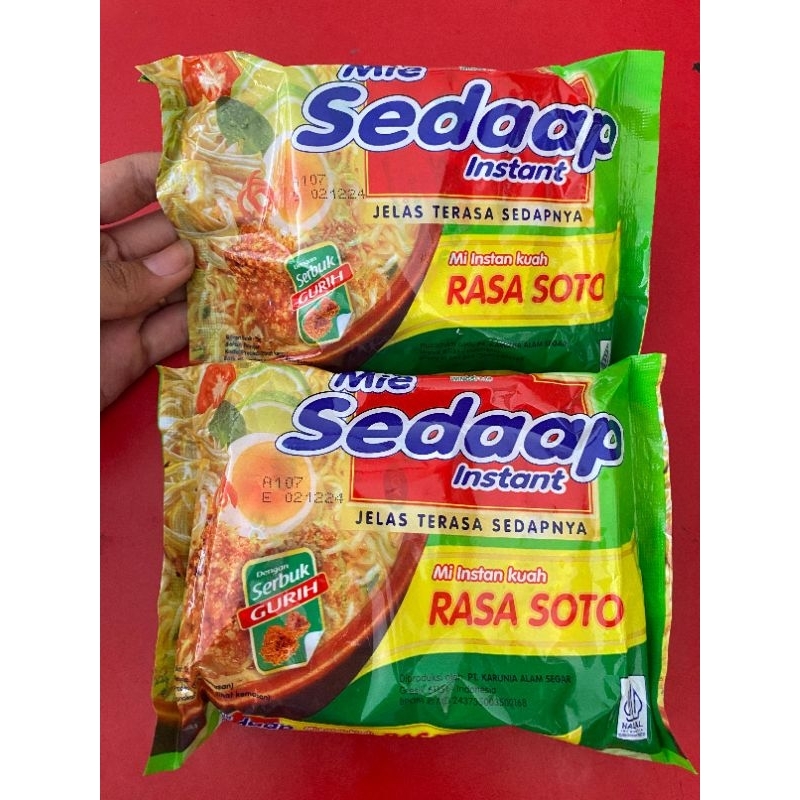 

Mie sedaap kuah ecer