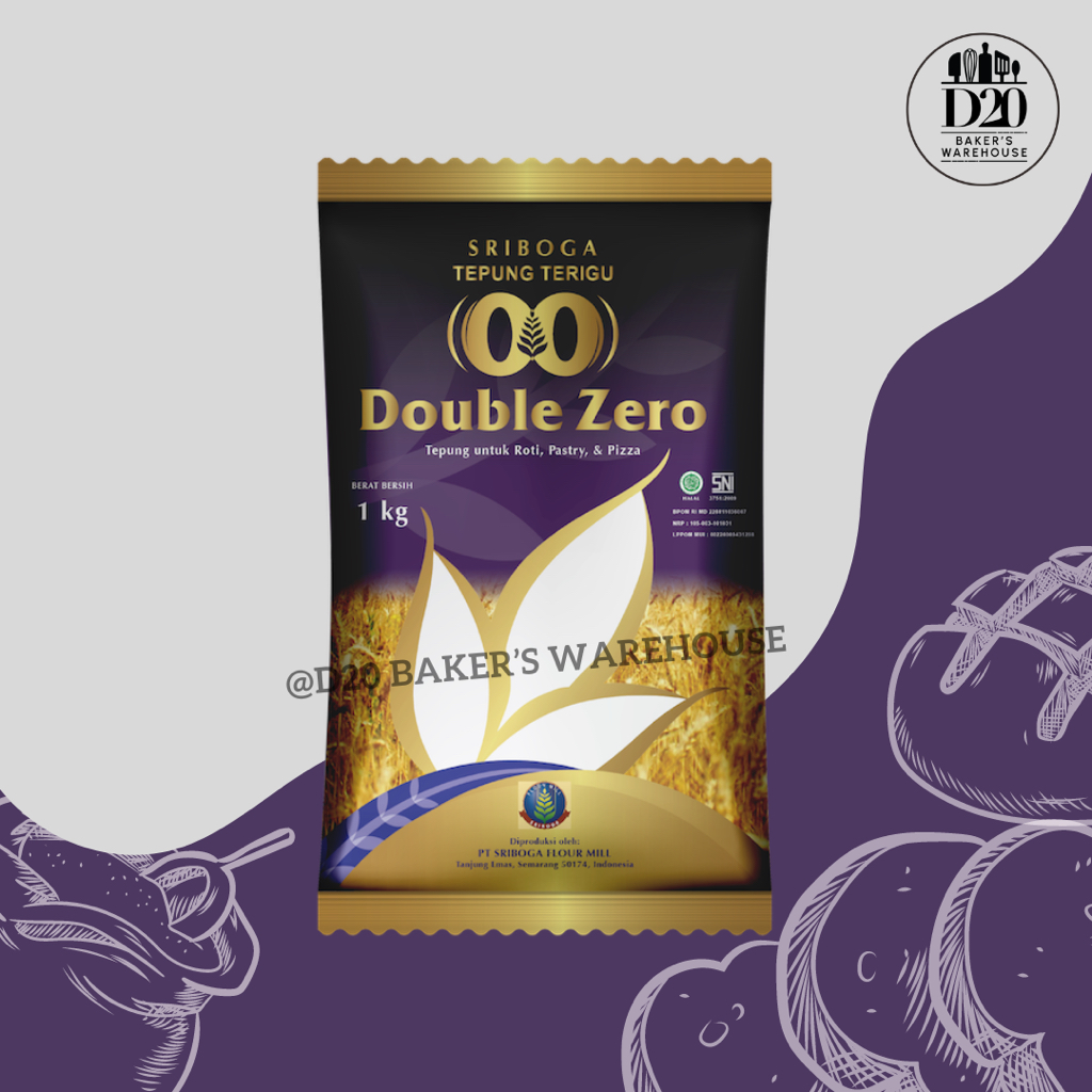 

Sriboga Tepung Terigu Double Zero 1kg