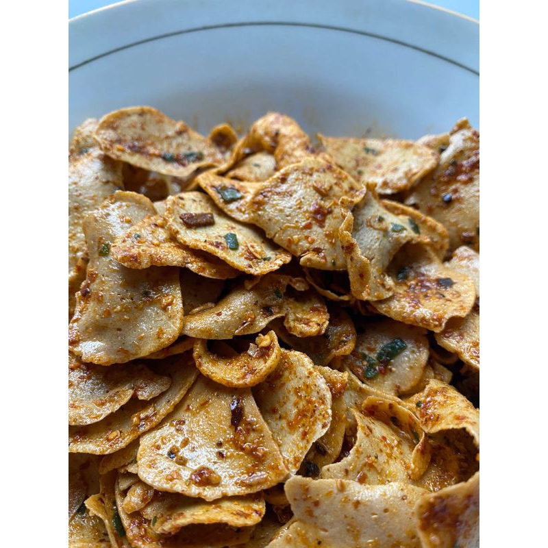 

Basreng Pedas Nampol Daun Jeruk 500 gram