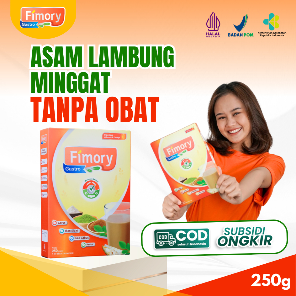 

Fimory - Minuman Sereal Sehat Pencegah Asam Lambung