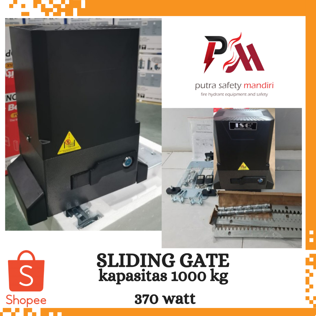MESIN PAGAR OTOMATIS AUTOMATIC SLIDING GATE ISG 1000 KG