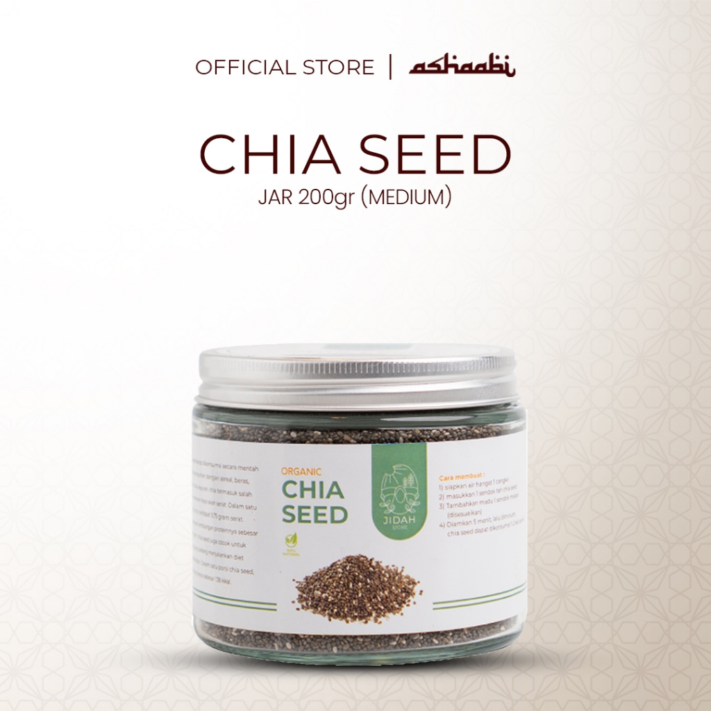 

Chia Seed MPASI organik biji cia menu makanan bayi omega 3 biji bijian cia seed organic jar