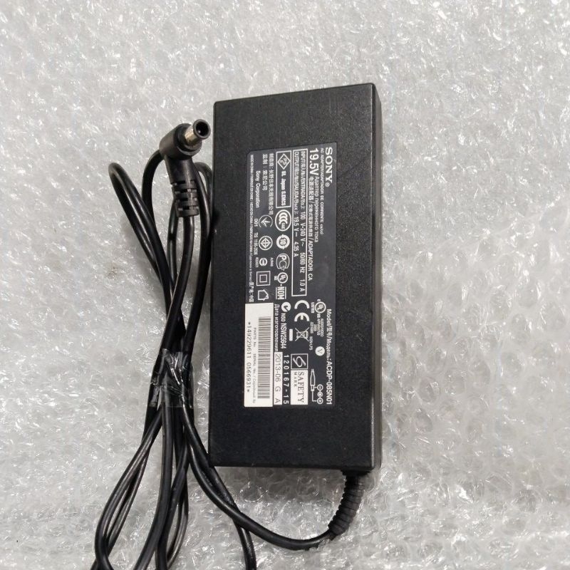 ADAPTOR TV SONY AUTPUT 19.5V=4.35A ORIGINAL SONY