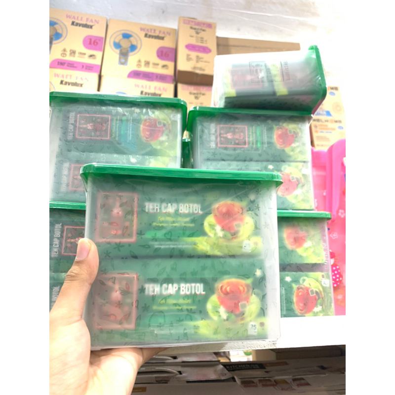 

TEH CAP BOTOL 2Box Fre wadah kotak cantik