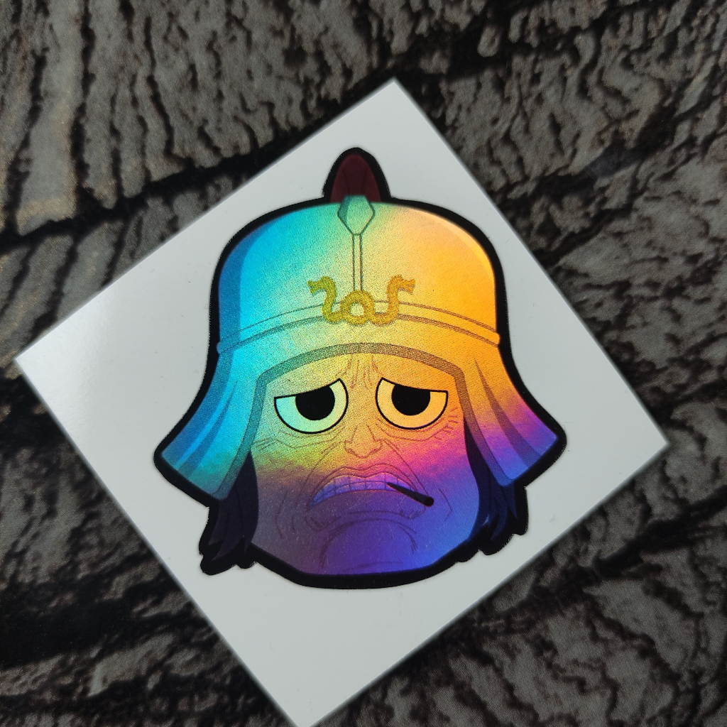 

Stiker Hologram One Piece Onigumo Square