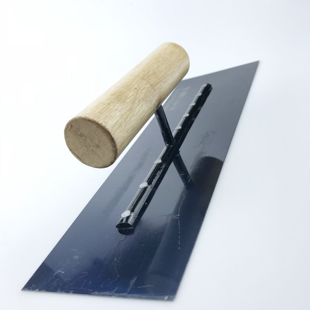 TERBARU RASKAM ROSKAM 40 CM PLAT BAJA KARBON - TROWEL EPOXY EPOKSI - HAPP TOOLS - CARBON STEEL -