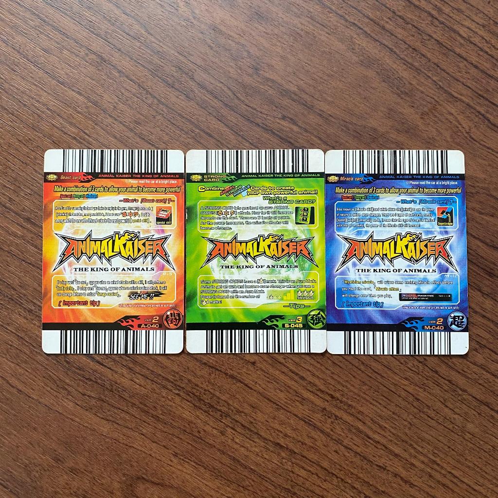 Paket Kartu Animal Kaiser / Animal Kaiser Card Packs (isi 16 kartu dan/atau 64 kartu)