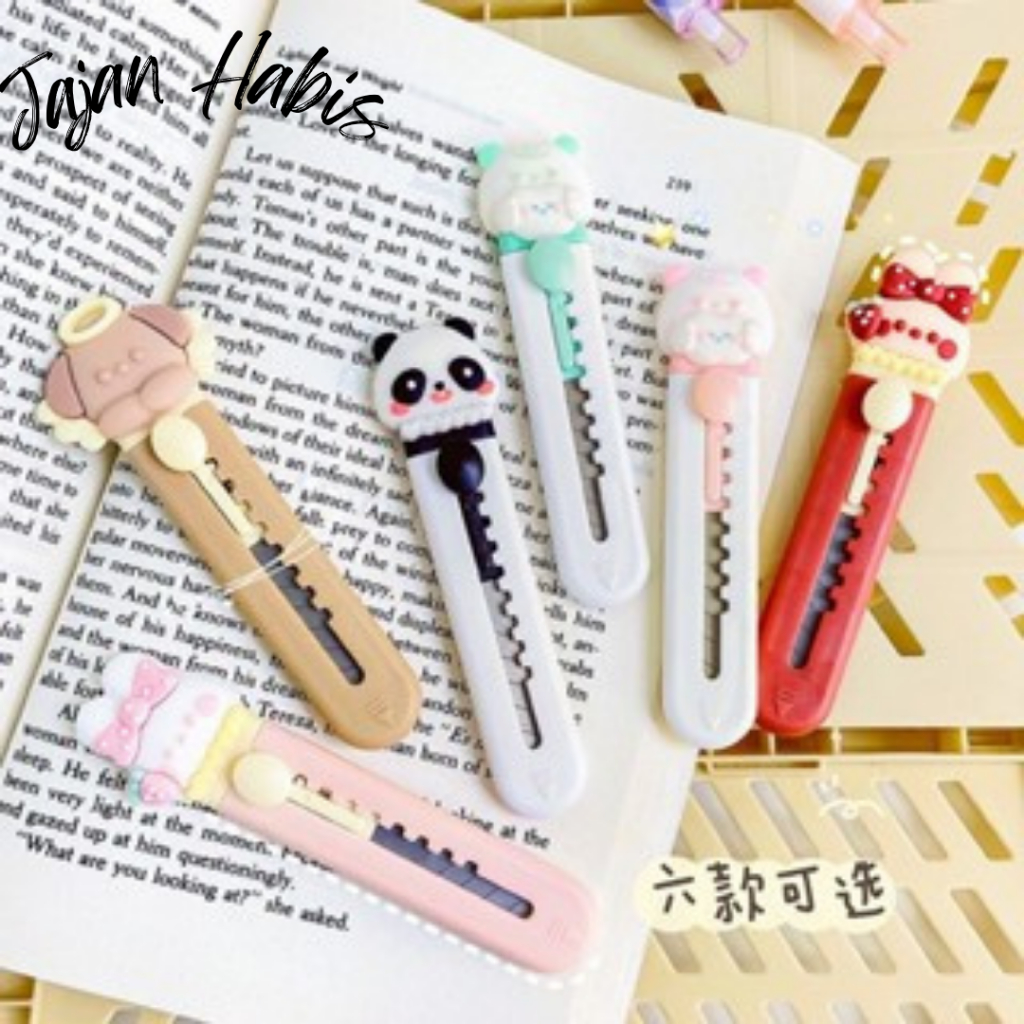 

JABIS Mini Cutter Polos Travel Kit Pemotong Kertas Cutter Mini Portable Bentuk Oval Paper Cutter Lucu Serbaguna