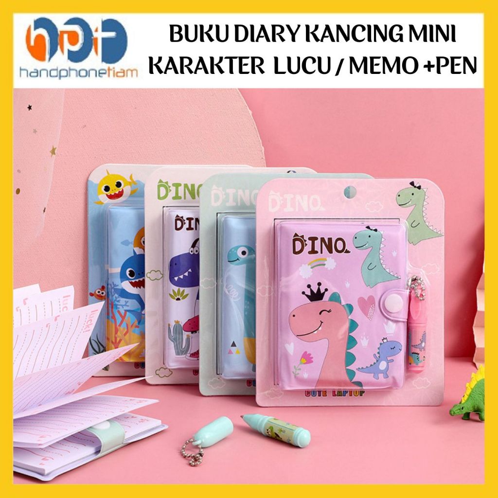 

Buku Diary Kancing Karakter Lucu Memo Pen/NoteBook/Jurnal/Buku Catatan Harian/Alat Tulis/Perlengkapan Sekolah Kantor Kuliah