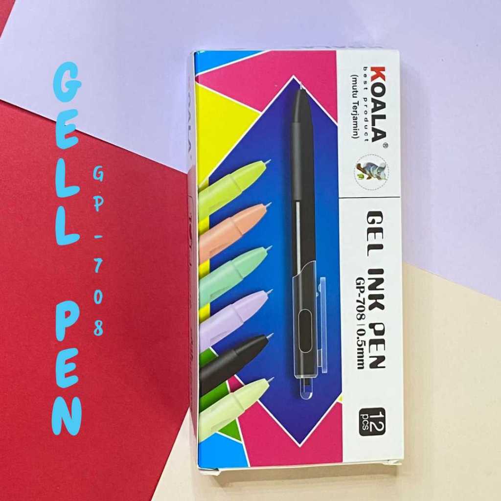 

Bolpoin Gel Ink Tinta Hitam