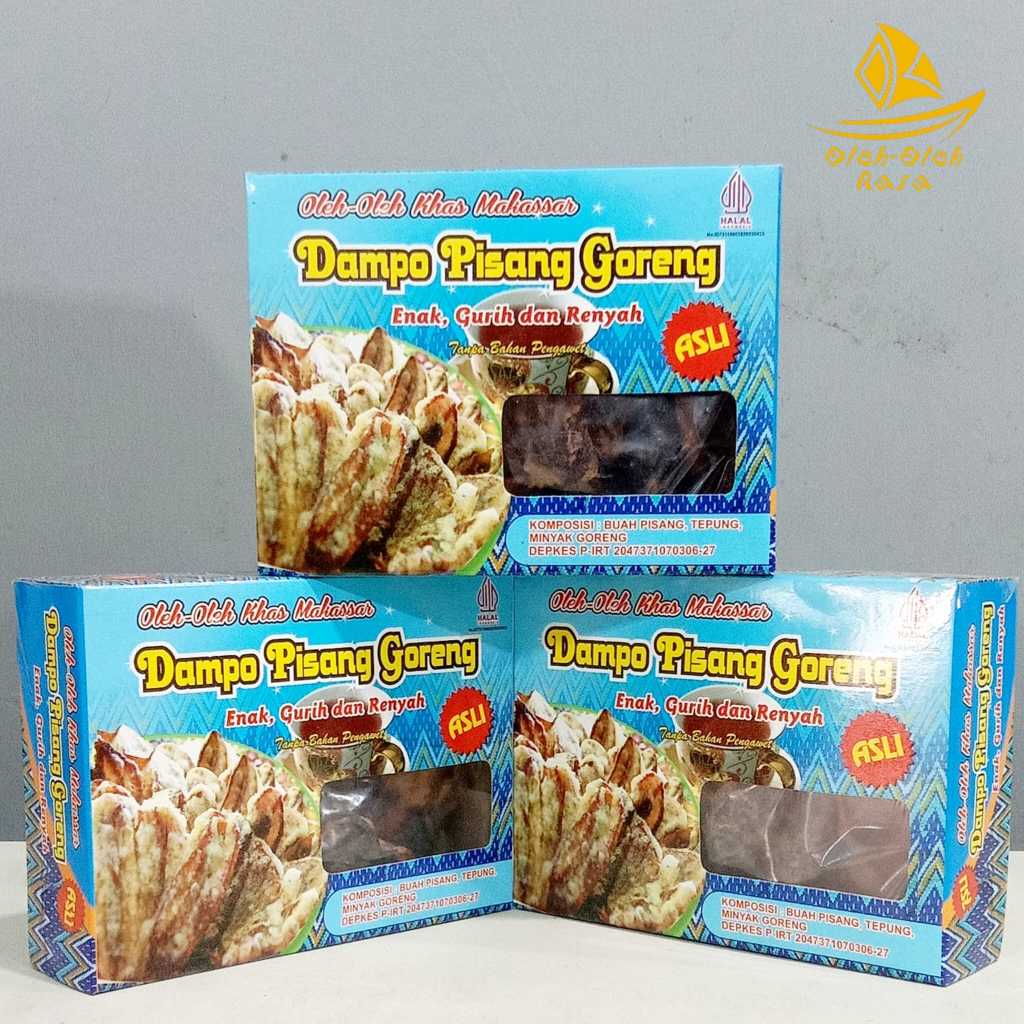

DAMPO PISANG GORENG TATI | OLEH-OLEH KHAS MAKASSAR DAMPO PISANG GORENG
