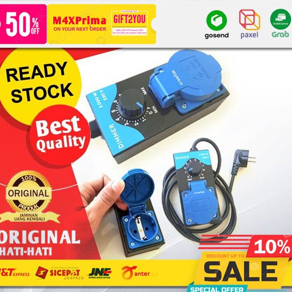 KODE P4G COD Dimmer AC 2W  2 wat  2wat Pengatur Kecepatan 2 wat Gerinda bor dinamo Blender sanyo kip