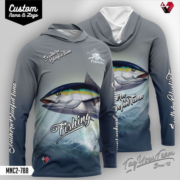Baju Jersey Mancing / Kaos Fishing / Baju Fishing Mania / Mancing Club FullPrint GRATIS NAMA & LOGO