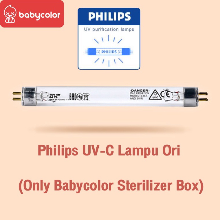 LANGSUNG KIRIM JOJOTOY UV LED Sterilizer Philips Lamp Sterilizing Light Lampu Sterilisasi Kabinet Bo