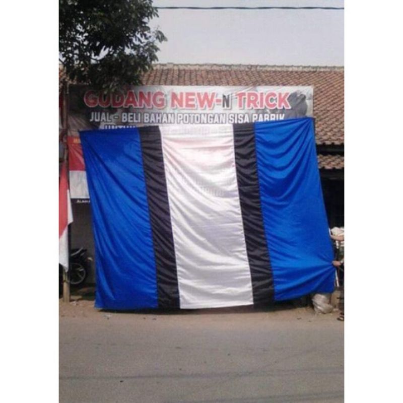 Bendera Persib Aneka Bendera Bisa Request Kombinasi