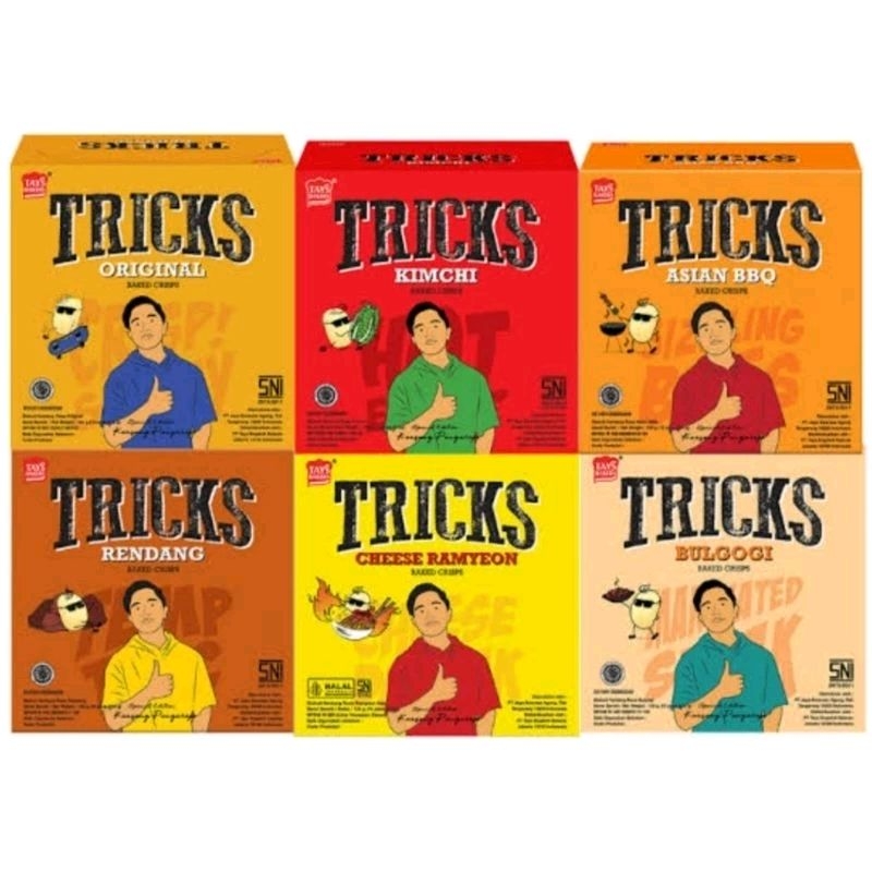 

Tricks Baked Potato Box isi 10pcs X 15gr