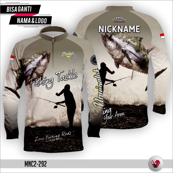Baju Mancing / Jersey Fishing Original Full Printing