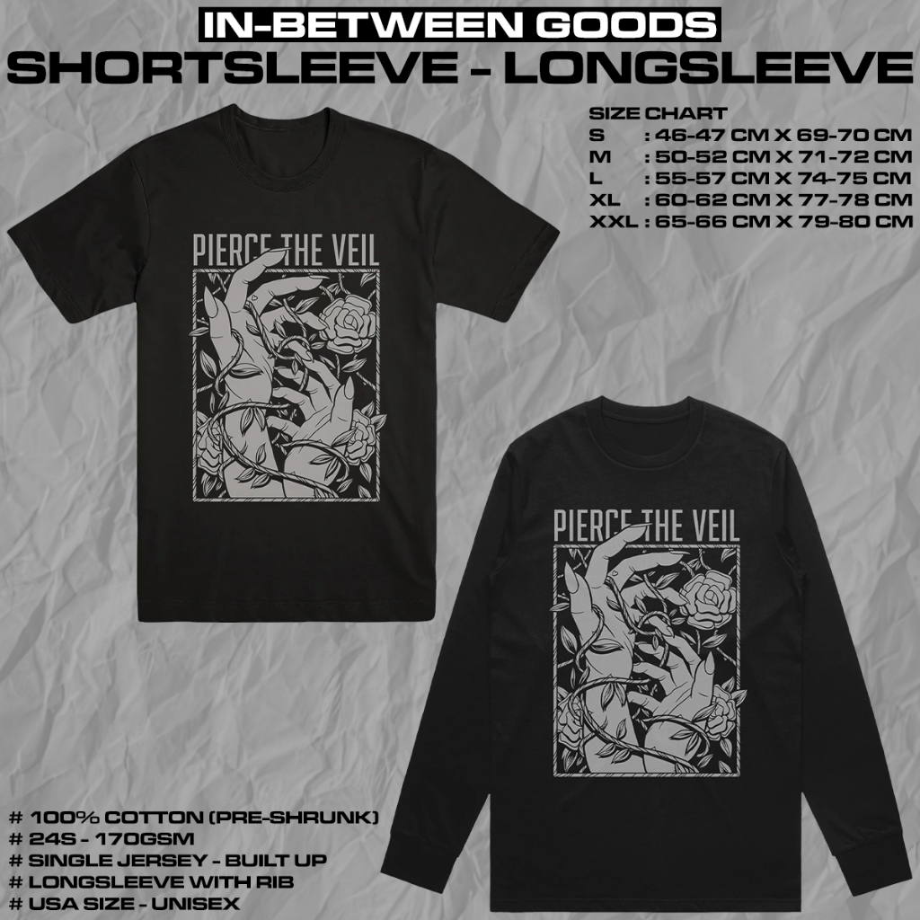 PIERCE THE VEIL - THORNS | T-SHIRT | LONGSLEEVE | BAND MERCH