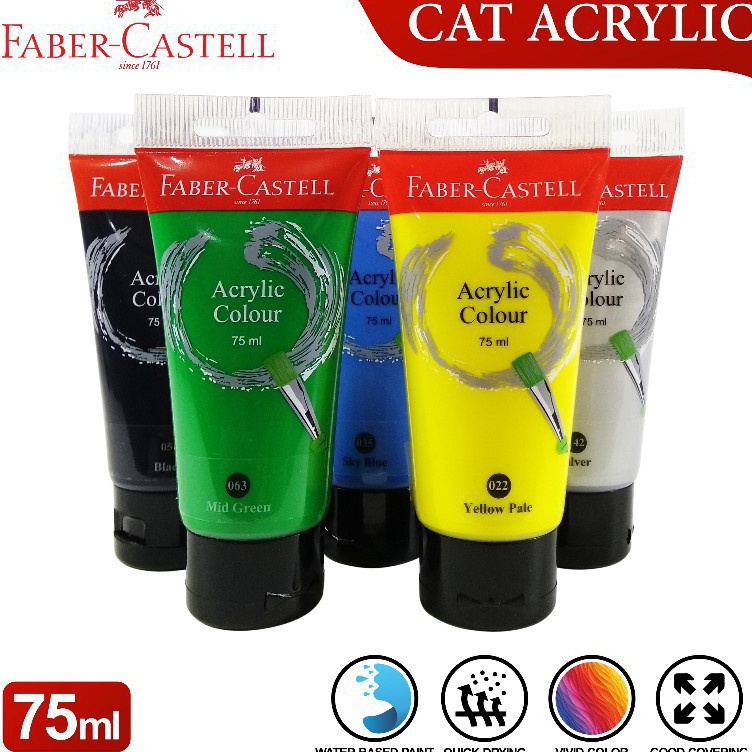 

Cat Acrylic Faber Castell 75ml