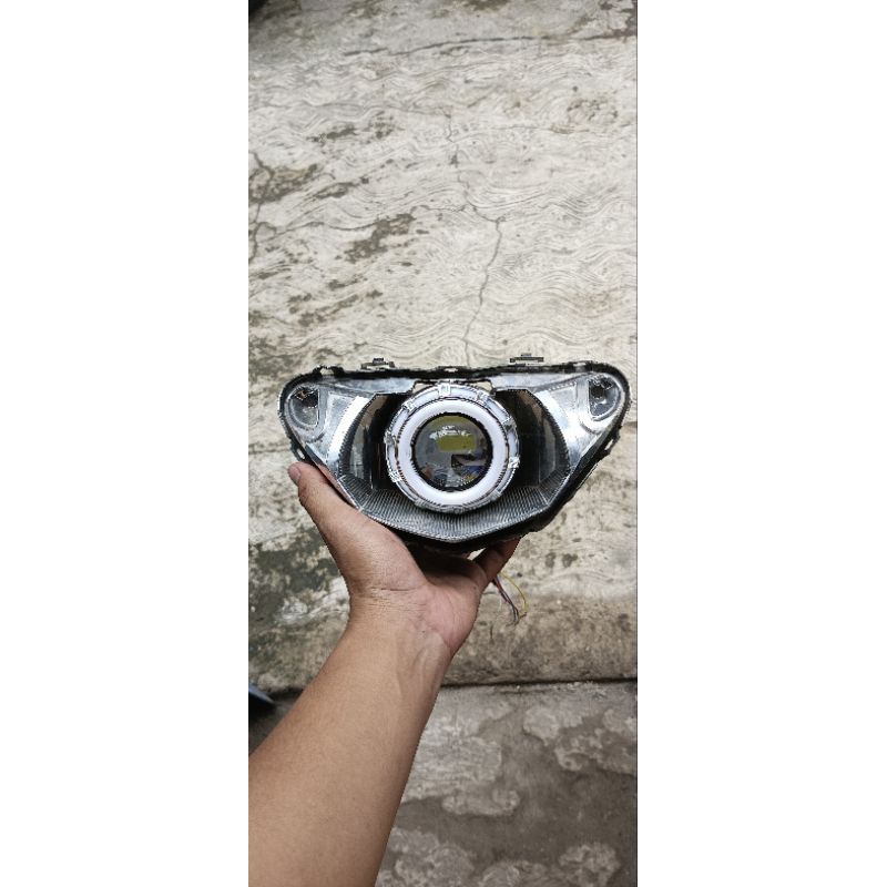 Lampu proji+reflektor mio smile