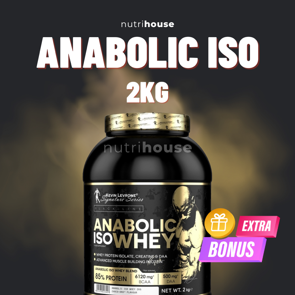 Kevin Levrone Anabolic Iso Whey 2kg WPI Whey Protein Isolate Kevin Levrone Medan Nutrihouse