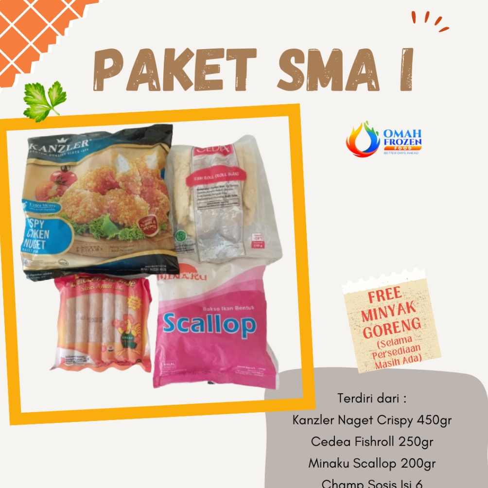 

WAH Paket Frozen Food Paket Ramadhan Paket Murah SMA I