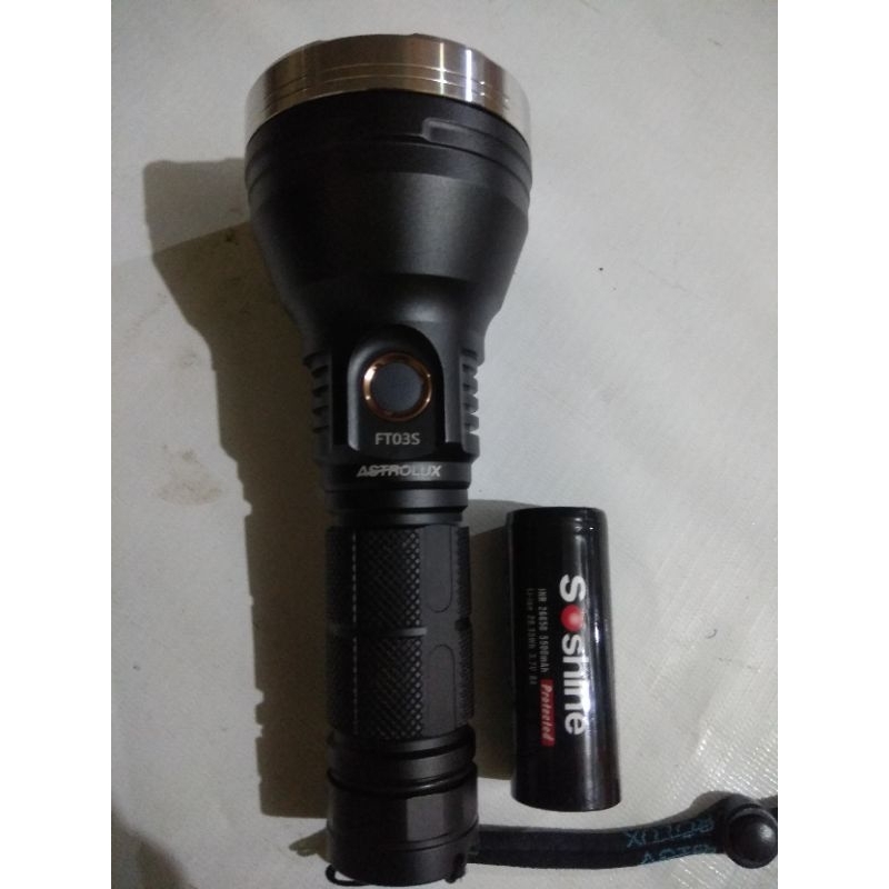 Senter Astrolux FT03S SFH55 + Batterai