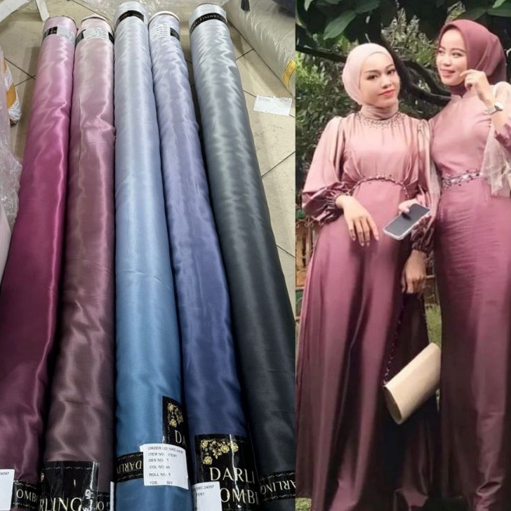 Terlaris PAKET BRIDESMAID PAKET BRIDESMAID MURAH SILK GRADASI SATIN GRADASI PURE SILK BAHAN SILK GRA