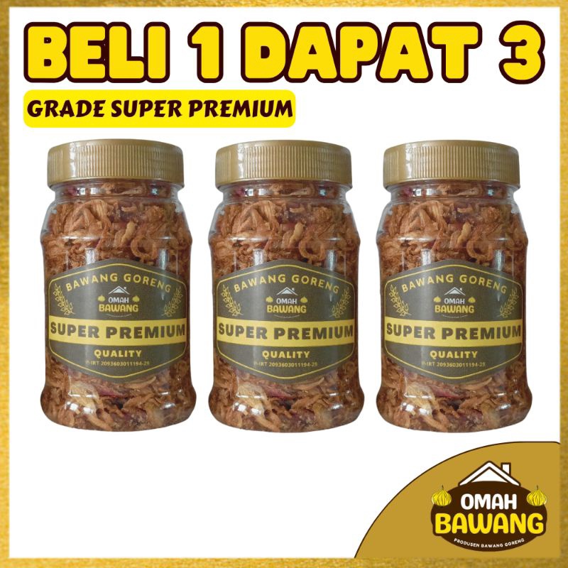 

Termurah TERMURAH Bawang Goreng 3 Toples Asli Bima Grade Super Premium Viral Terlaris Termurah Terbaik Kriuk Garing Renyah Rasa Manis Gurih Tidak Pahit Tanpa Tepung Tanpa Campuran Apapun