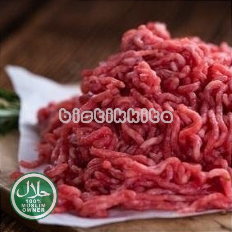 

Daging Sapi Giling Cincang Minced Beef PREMIUM 500 Gram