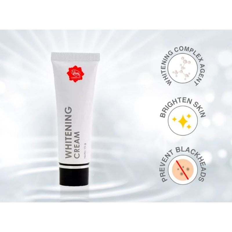 Viva Whitening Cream 15g/Krim Flek/Pemutih Viva