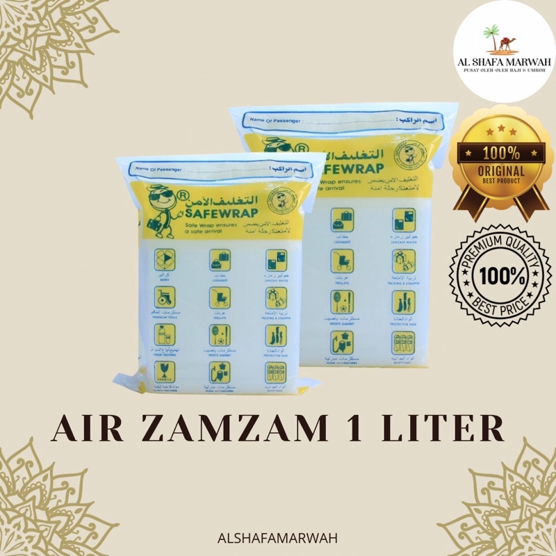

Termurah Air Zamzam 1L Asli Original