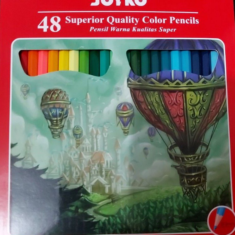 

Trendy joyko 48 superior Qualty color pencils cp127