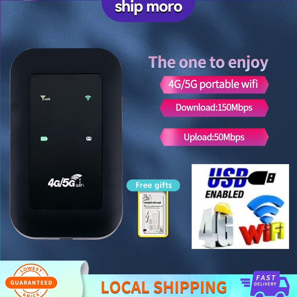 Bagus Dipakai E5576 Wireless Router 4G LTE 5G Mini Modem 15Mbps Mobile Broadband WiFi H86 JMR591
