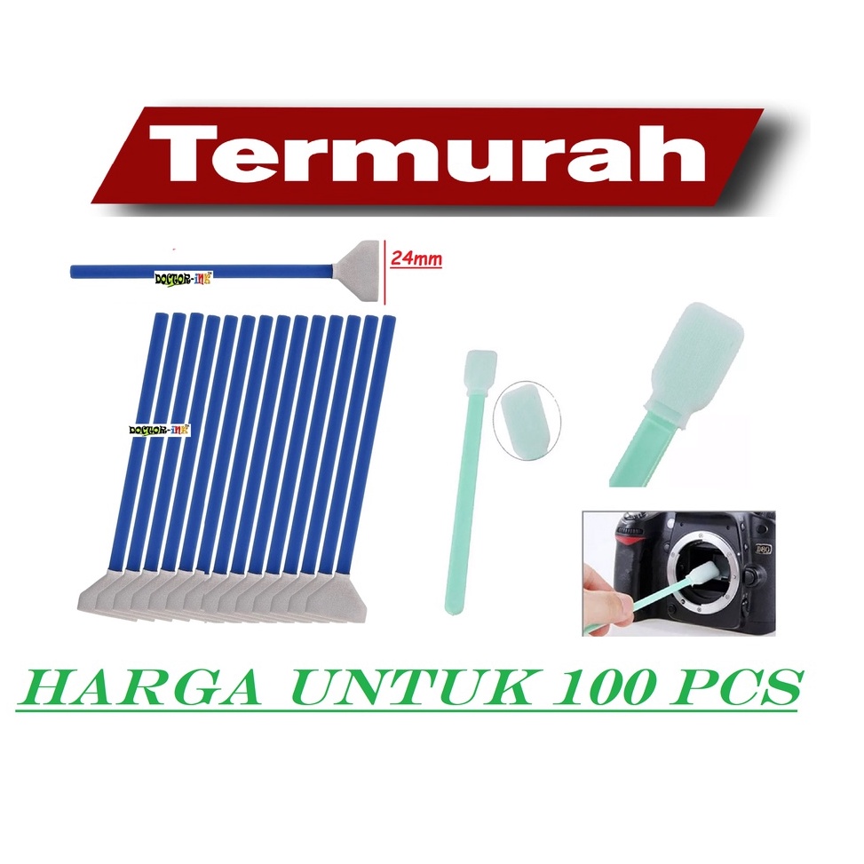 Paling Diminati CCD sensor cleaning swab  alat pembersih sensor Camera  swab kit cleaner kamera Full