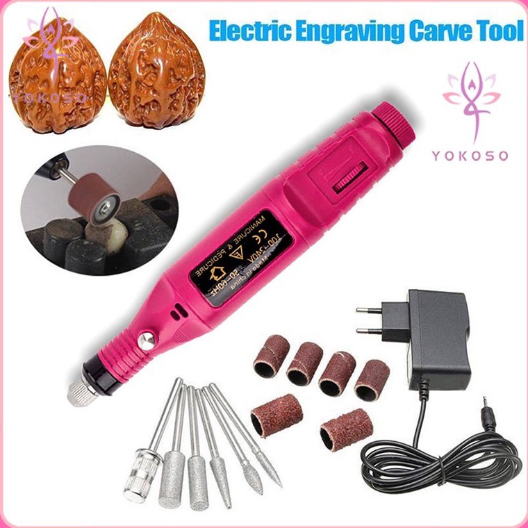 Terbaru Bor Mini  Bor Mini Listrik  Drill Nail Art  Bor Kecil  Nail Drill  Alat Porting  Kikir Gigi 