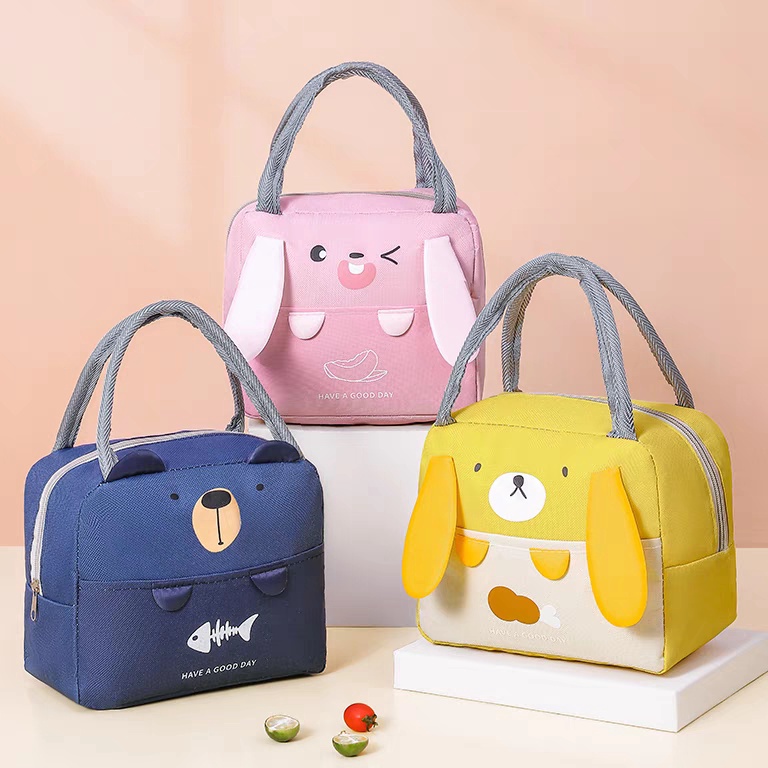 Harga Spesial OMYGOOSE TAS BEKAL MAKAN  TEMPAT MAKAN ANAK TAS BEKAL ALUMINIUM FOIL  TAS BEKAL KARAKT