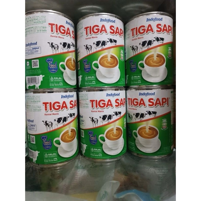 

Susu Kental Manis Tiga Sapi / SKM / Susu Putih 500gr