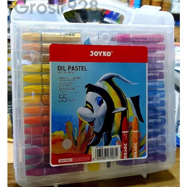 

Crayon Oil Pastel Krayon Minyak Joyko 55 Warna