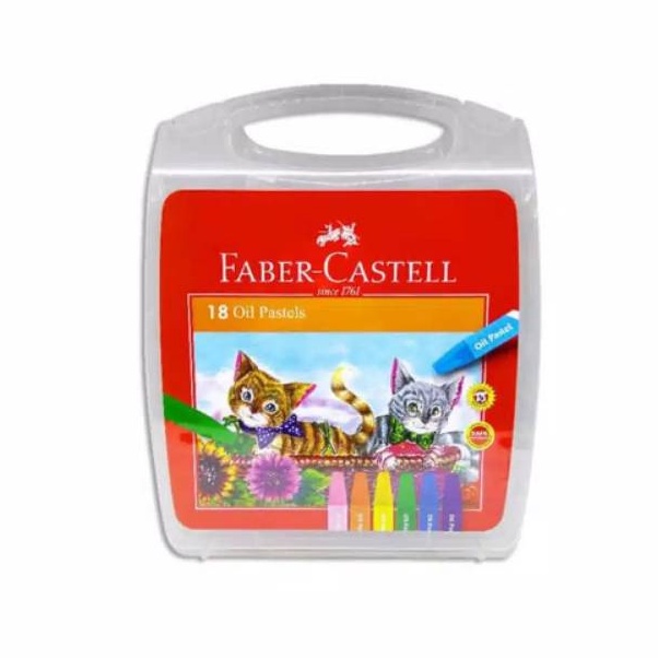 

Crayon 18 warna Hexagonal Oil Pastel 18 eco Faber Castell