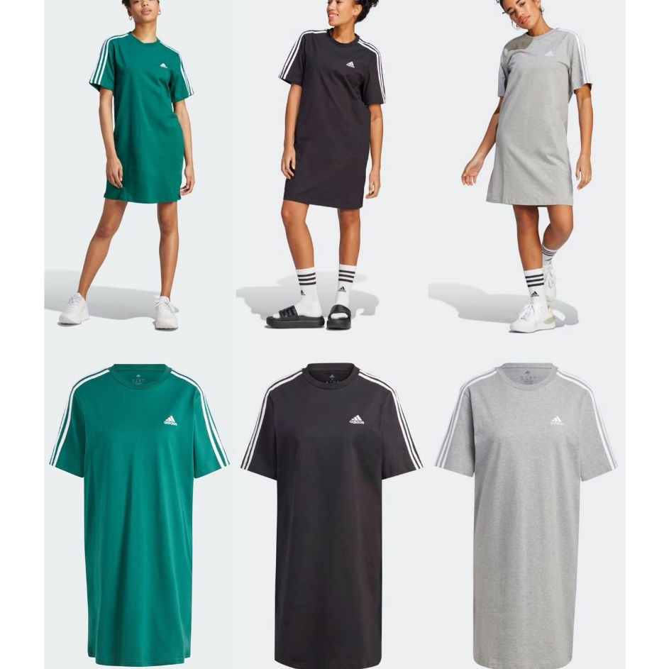 STAR Adidas Essentials 3Stripes Tee Dress
