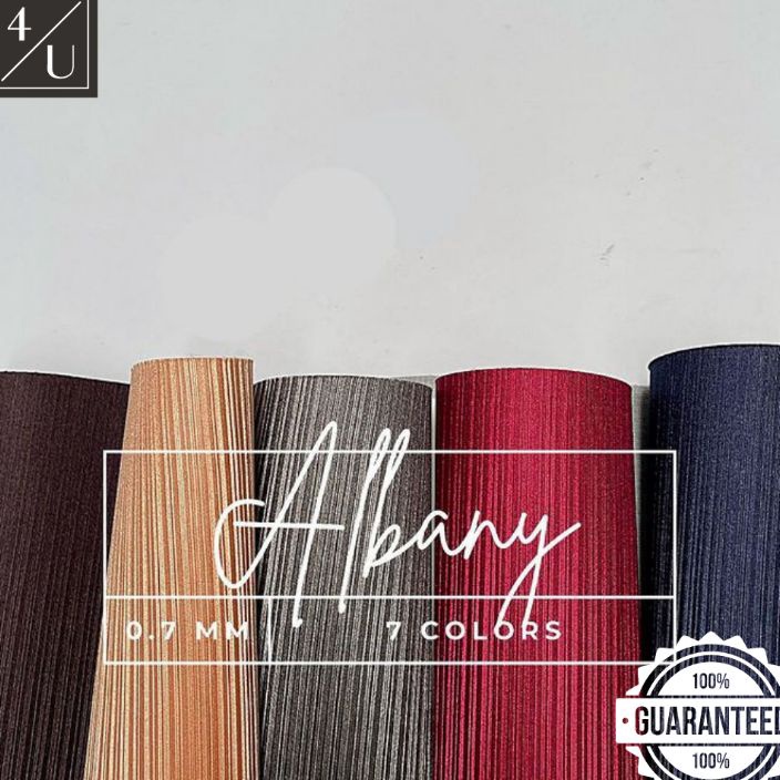 1111 Kulit Sintetis Meteran GARANSI PU  ALBANY 1137M Kulit Sintetis Tebal