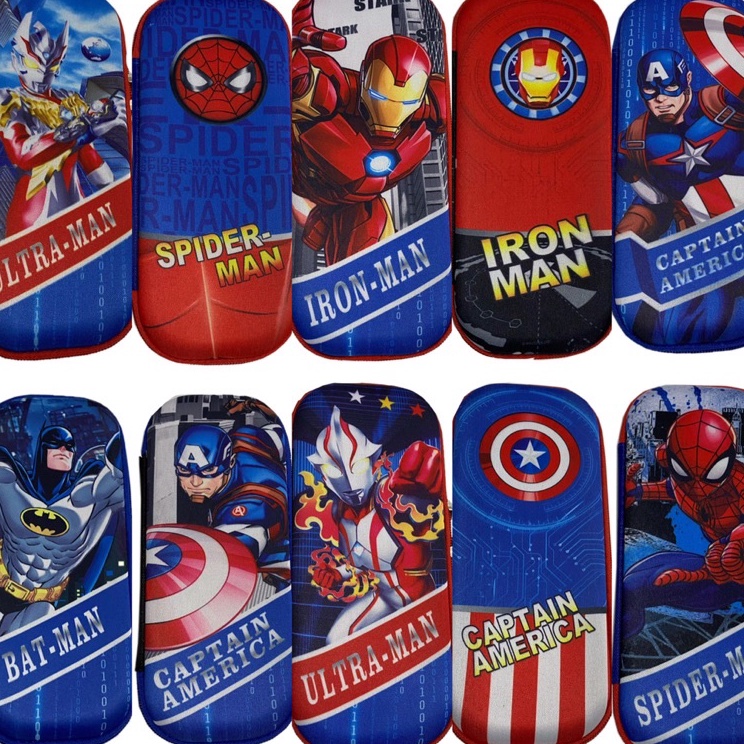 

Diskon Promo kotak pensil superhero import tempat pensil anak cowok hardcase