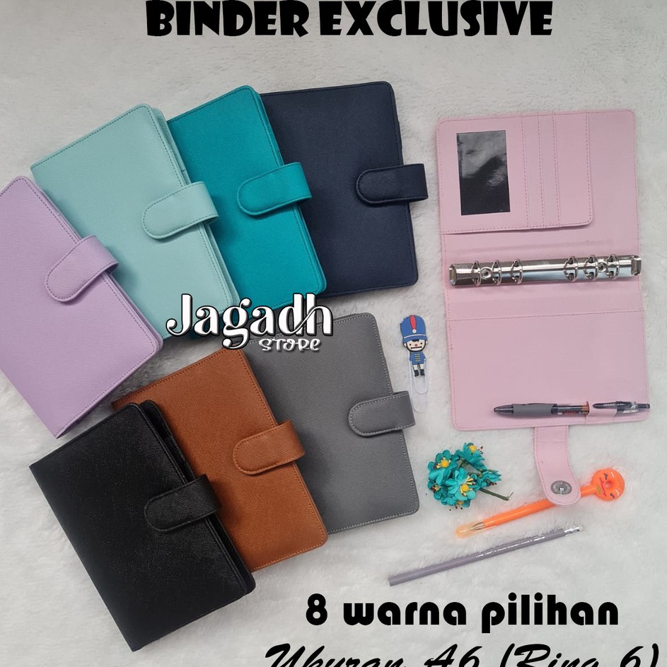 

Model Baru BINDER A6 BAHAN EXCLUSIVE 13 WARNA PILIHAN