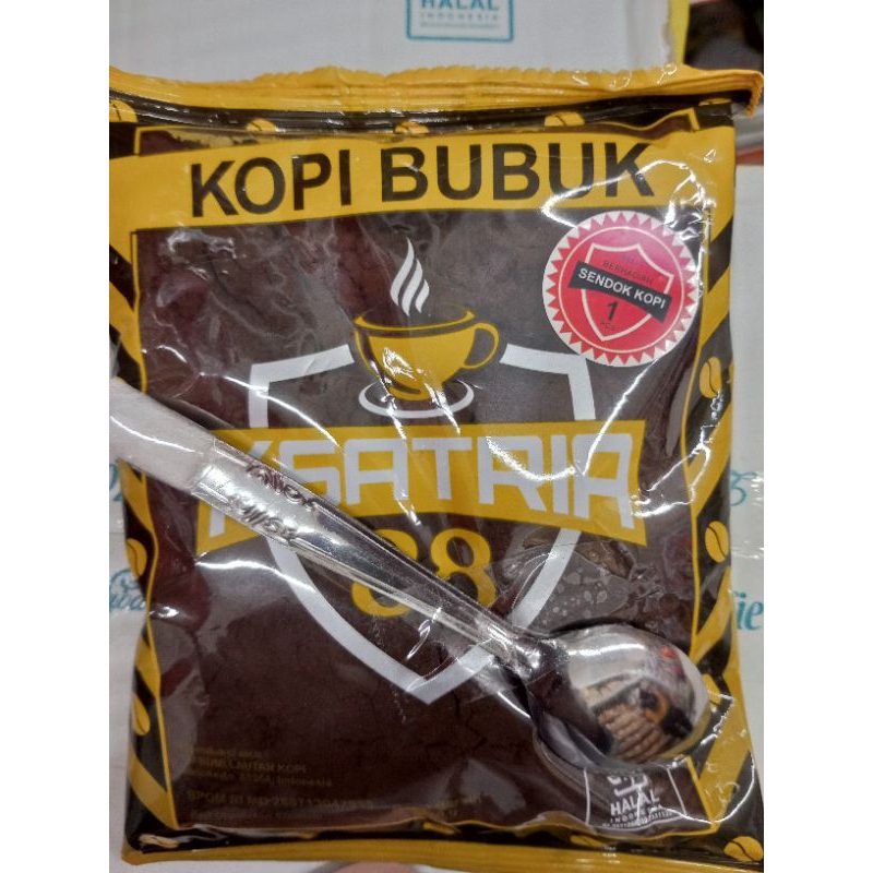 

kopi bubuk ksatria 88 250g bonus sendok kopi