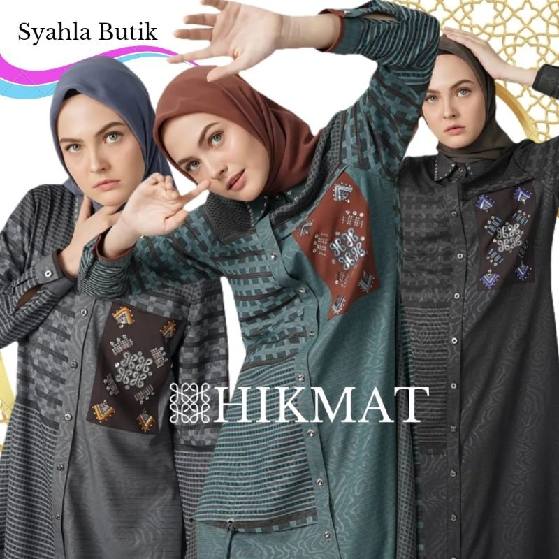 HIKMAT ABAYA C5833 - 02 NEW ARRIVAL TERBARU TERMURAH