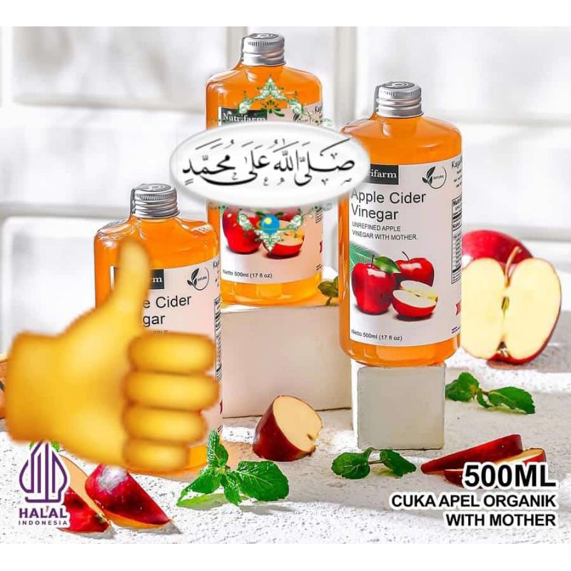 

COD | Cuka Apel atau Apple Cider Vinegar With Mother ORIGINAL